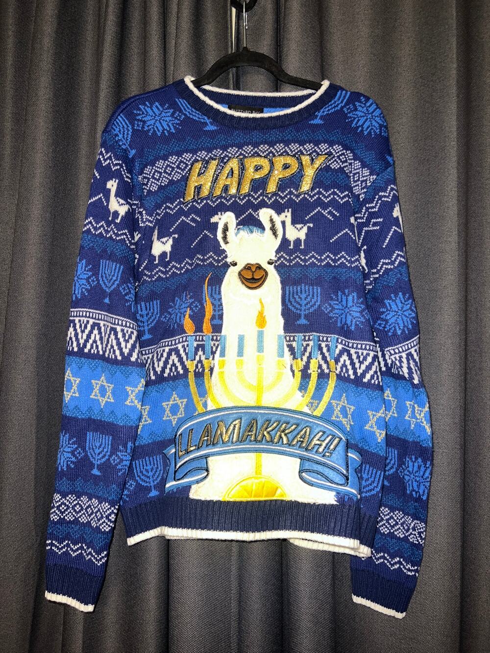 Ugly Christmas Sweater Xmas Size Medium Hanukkah